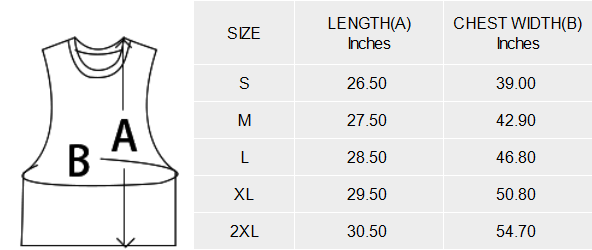 Workout King Drop Tank