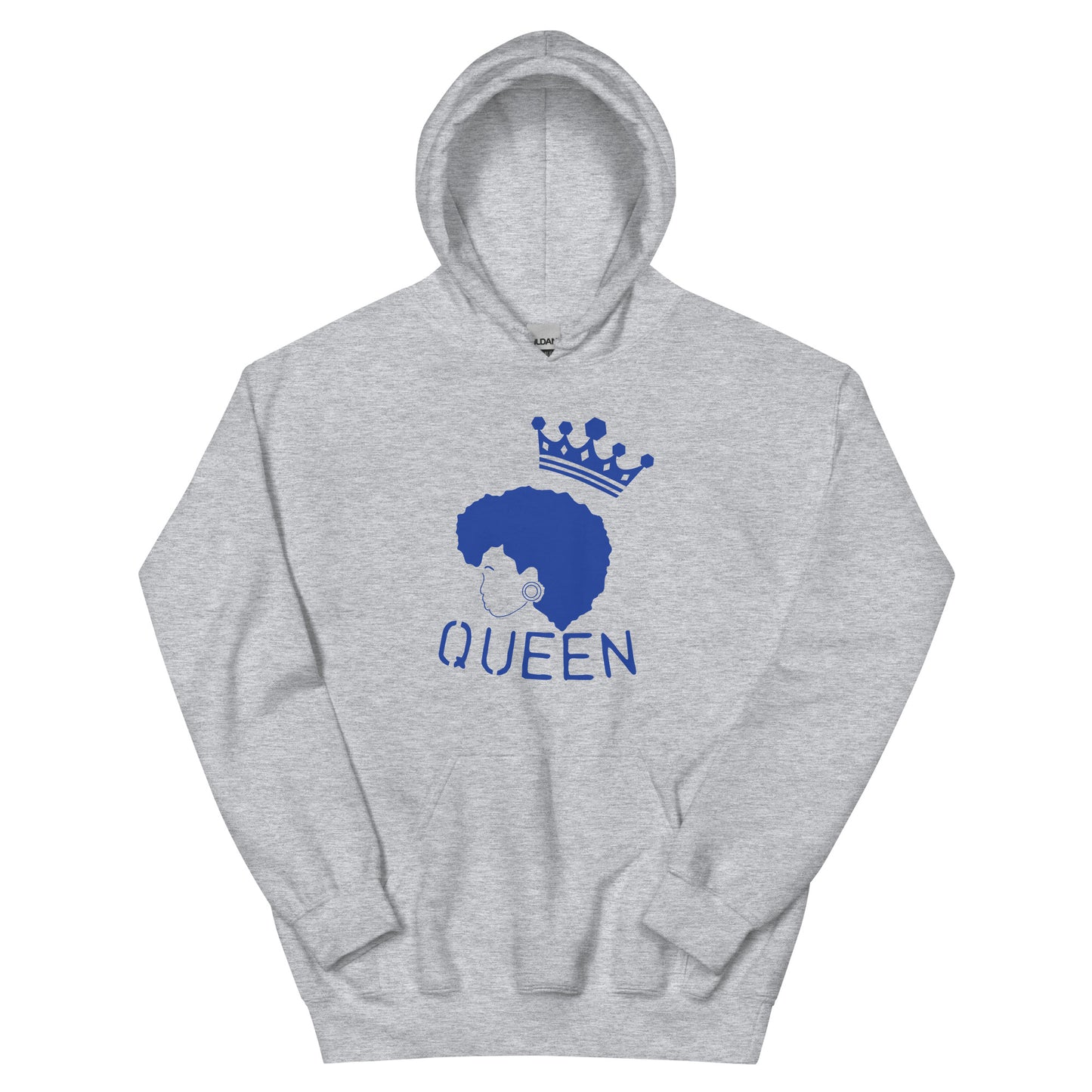 Nobel Blue Queen logo Hoodie