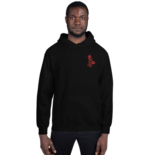 Spider's Royalty Workout King Hoodie (red)