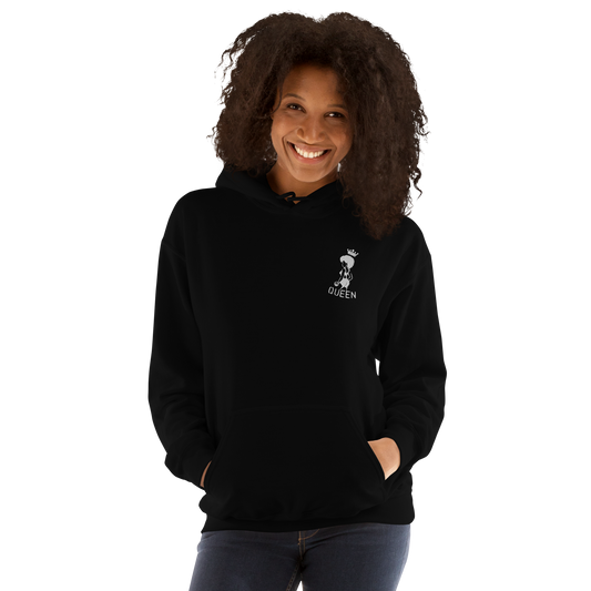 Spider's Royalty Workout Queen Hoodie (white)