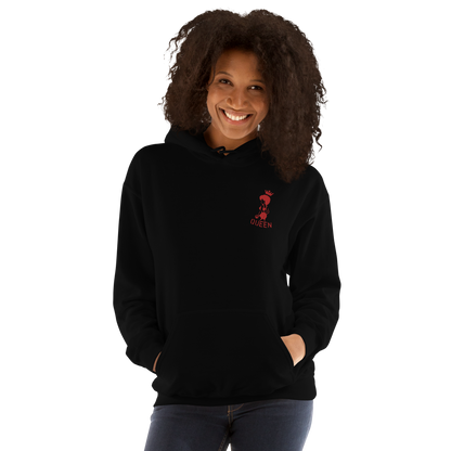 Spider's Royalty Workout Queen Hoodie (red)