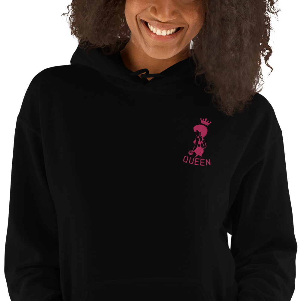 Spider's Royalty Workout Queen Hoodie (pink)