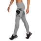 Gray Queen Leggings (black logo)