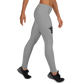Gray Queen Leggings (black logo)