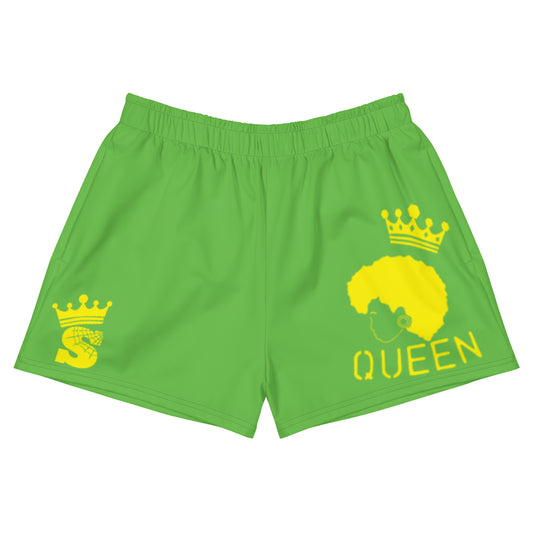 Green Queen Shorts (yellow logo)
