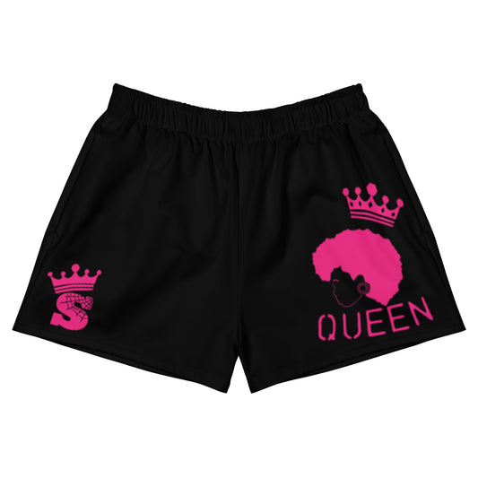 Black Queen Shorts (pink logo)