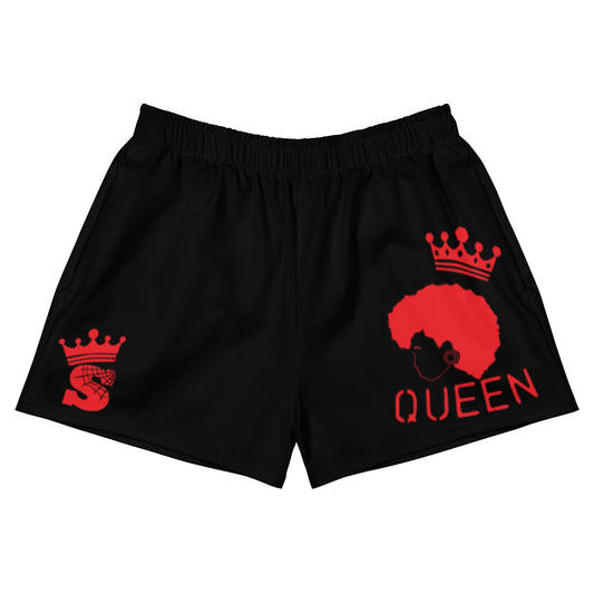 Black Queen Shorts (red logo)