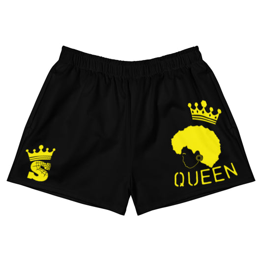 Black Queen Shorts (yellow logo)