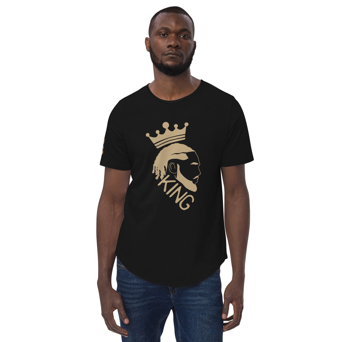 King Curved Hem T-Shirt