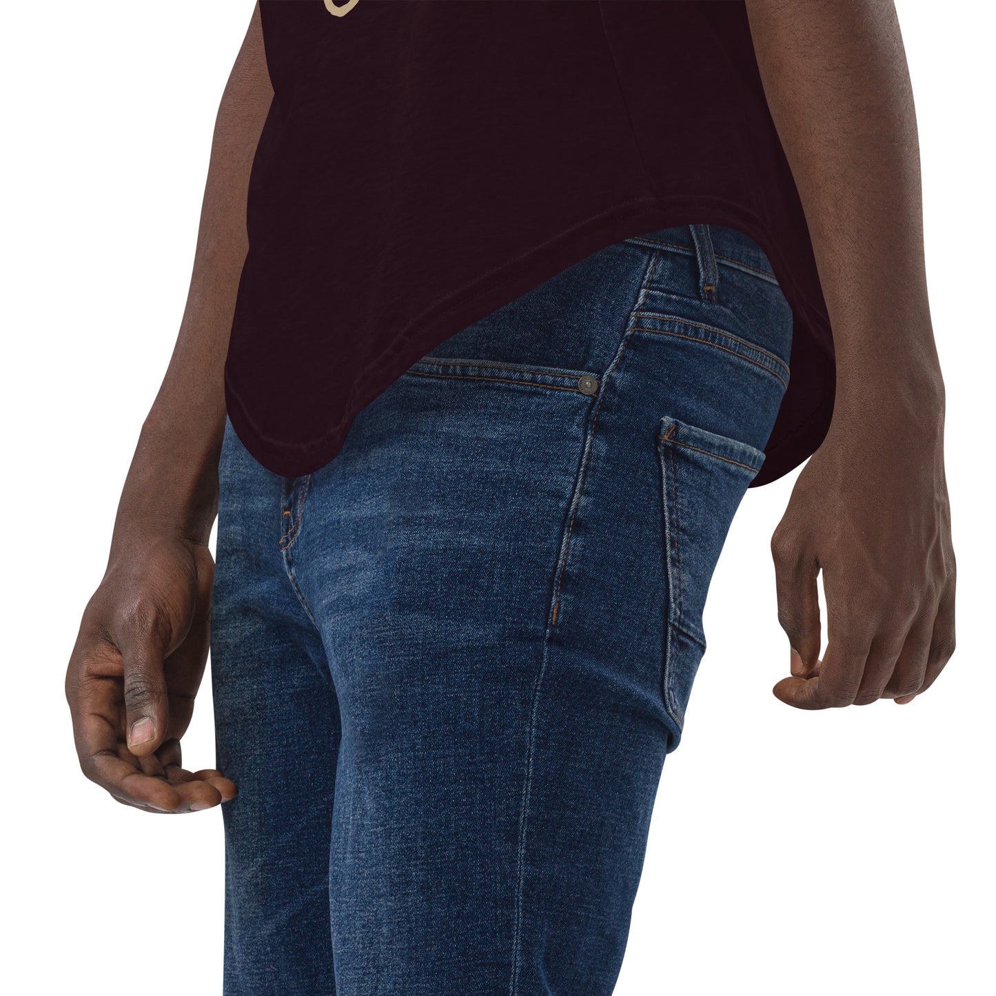 King Curved Hem T-Shirt