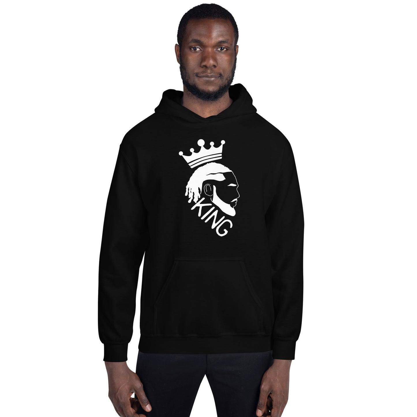 King Hoodie (white logo)