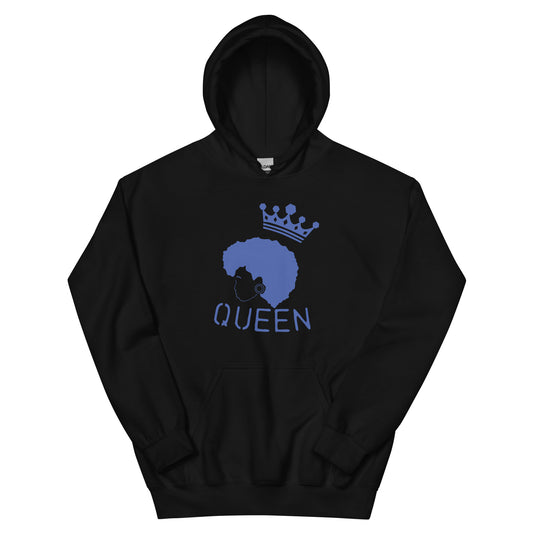 Nobel Blue Queen logo Hoodie
