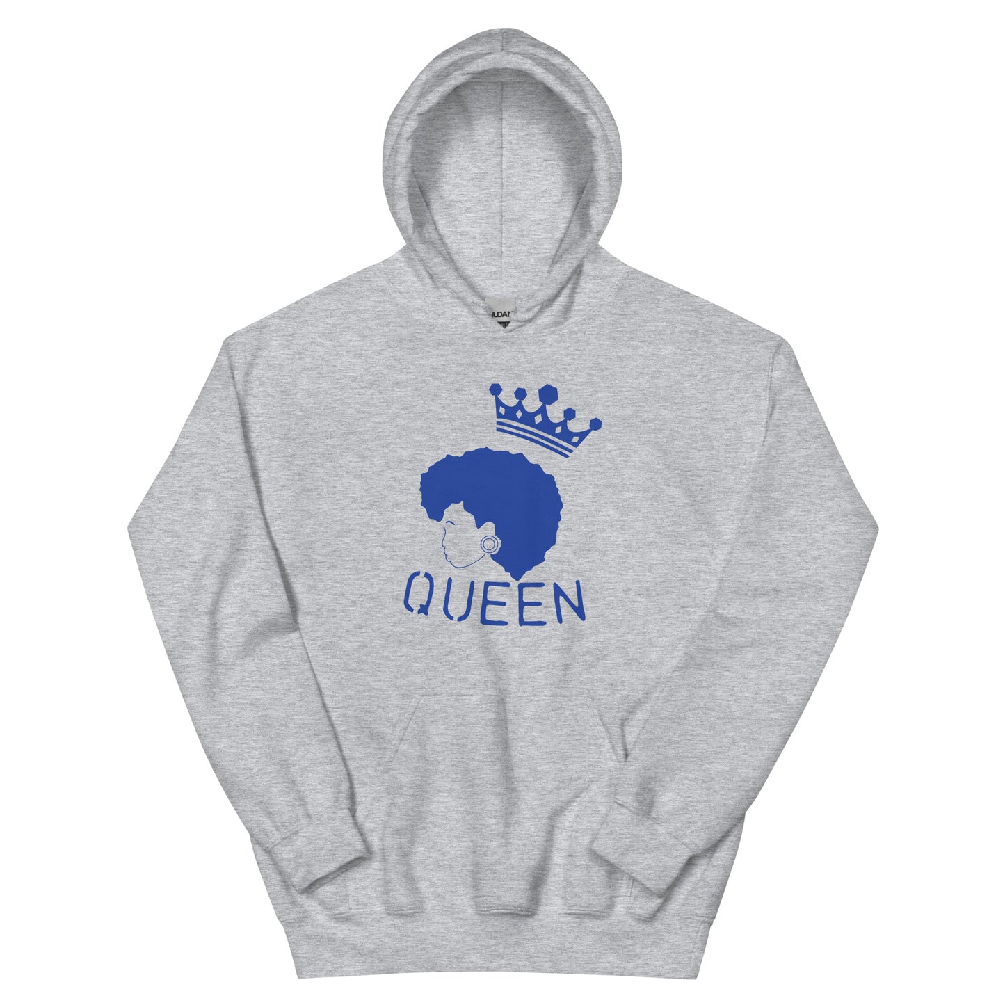 Nobel Blue Queen logo Hoodie