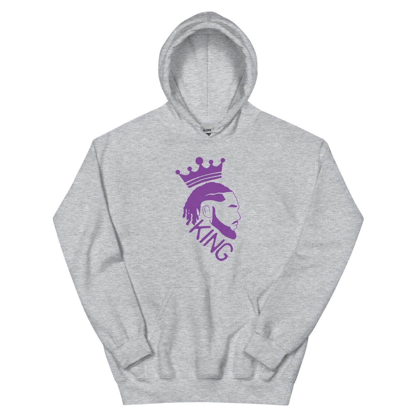 Royal Purple King logo Hoodie