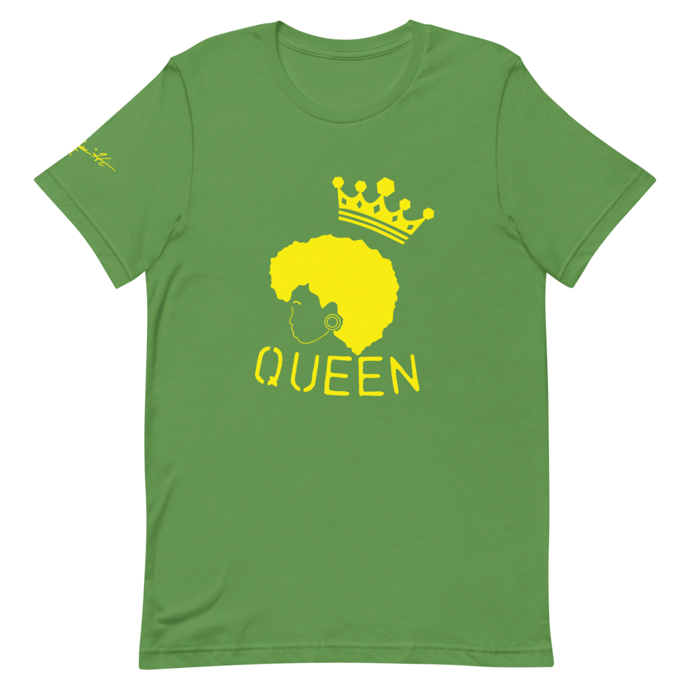 Spider's Royalty Bright Yellow Queen T-Shit