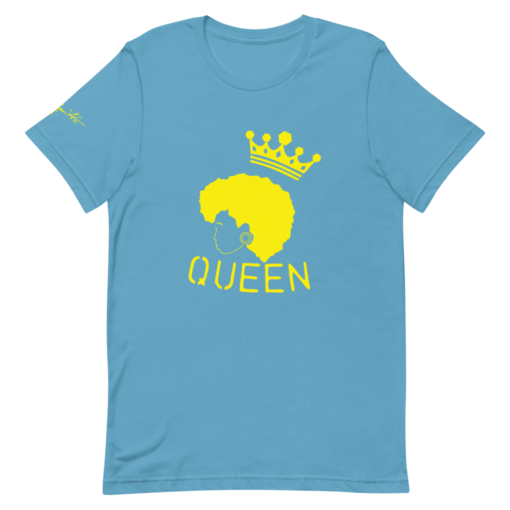 Spider's Royalty Bright Yellow Queen T-Shit