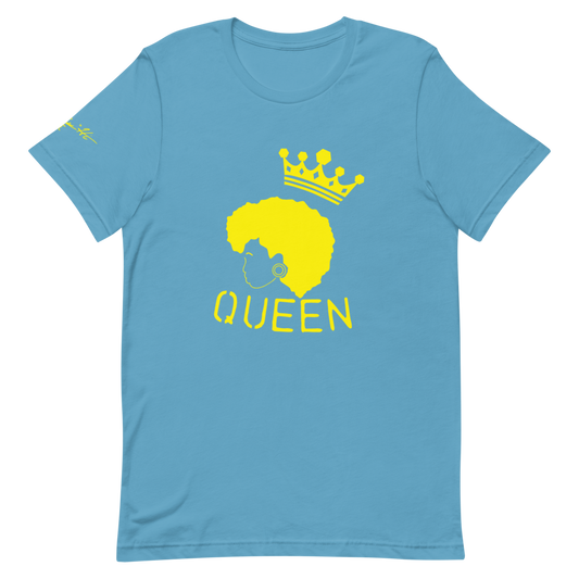 Spider's Royalty Bright Yellow Queen T-Shit